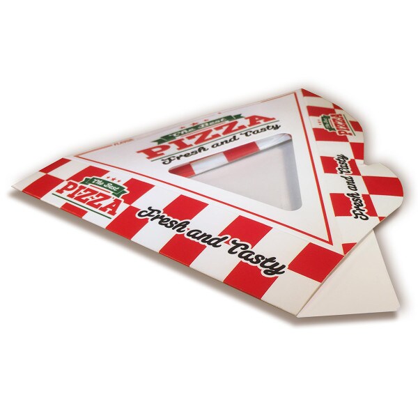Pizza Box Store Flat with Window Mission Nutrition